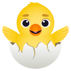 JoyPixels 孵化小鸡