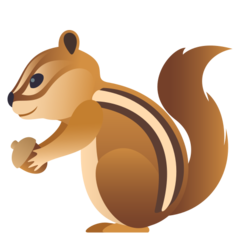 JoyPixels chipmunk