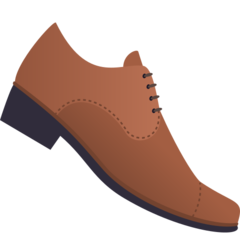 JoyPixels man’s shoe