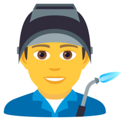 JoyPixels 男工人