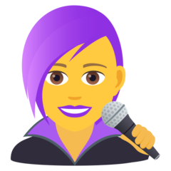JoyPixels 女歌手