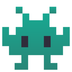 JoyPixels alien monster