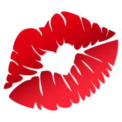 JoyPixels kiss mark