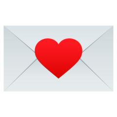 JoyPixels love letter