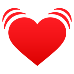 JoyPixels beating heart