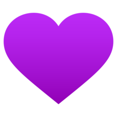 JoyPixels purple heart
