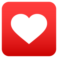JoyPixels heart decoration