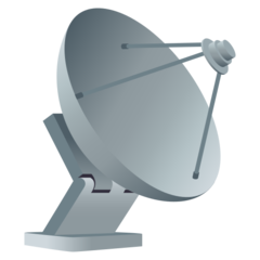 JoyPixels satellite antenna