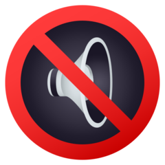 JoyPixels muted speaker