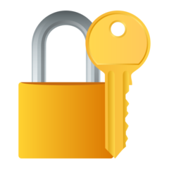 JoyPixels locked with key
