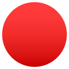 JoyPixels red circle