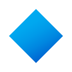 JoyPixels small blue diamond
