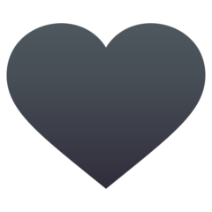 JoyPixels black heart