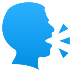 JoyPixels speaking head