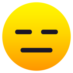 JoyPixels expressionless face