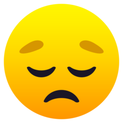 JoyPixels pensive face