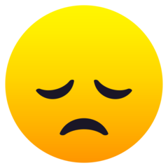 JoyPixels disappointed face