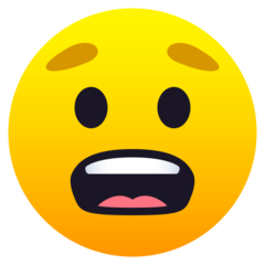 JoyPixels anguished face