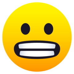 JoyPixels grimacing face