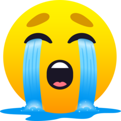 JoyPixels 大哭的表情