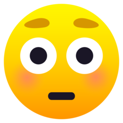 JoyPixels 睁大双眼的脸