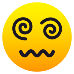 JoyPixels 目眩眼花的表情