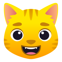 JoyPixels 开心的猫脸