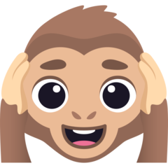 JoyPixels hear-no-evil monkey
