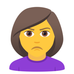 JoyPixels woman pouting
