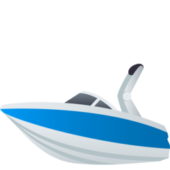 JoyPixels speedboat