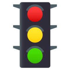 JoyPixels vertical traffic light