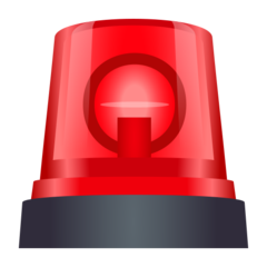 JoyPixels police car light