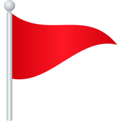 JoyPixels triangular flag