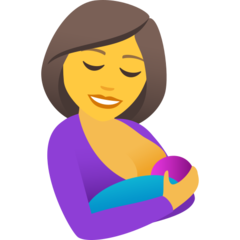 JoyPixels breast-feeding