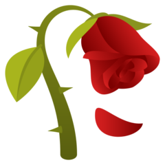 JoyPixels wilted flower