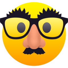 JoyPixels disguised face