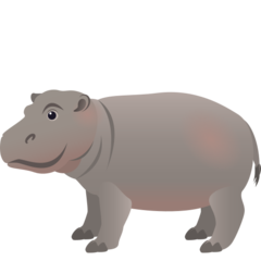 JoyPixels hippopotamus