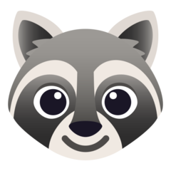 JoyPixels raccoon