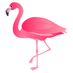 JoyPixels flamingo