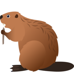 JoyPixels beaver