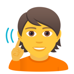 JoyPixels deaf person