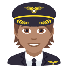 JoyPixels pilot: medium skin tone
