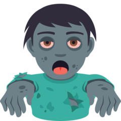 JoyPixels man zombie