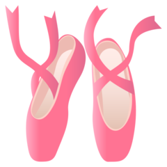 JoyPixels ballet shoes