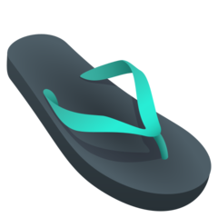 JoyPixels thong sandal