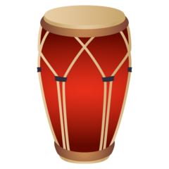 JoyPixels long drum