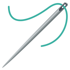 JoyPixels sewing needle