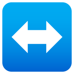 JoyPixels left-right arrow