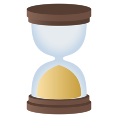 JoyPixels hourglass done