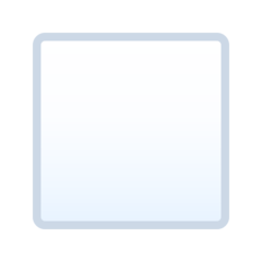 JoyPixels white medium square